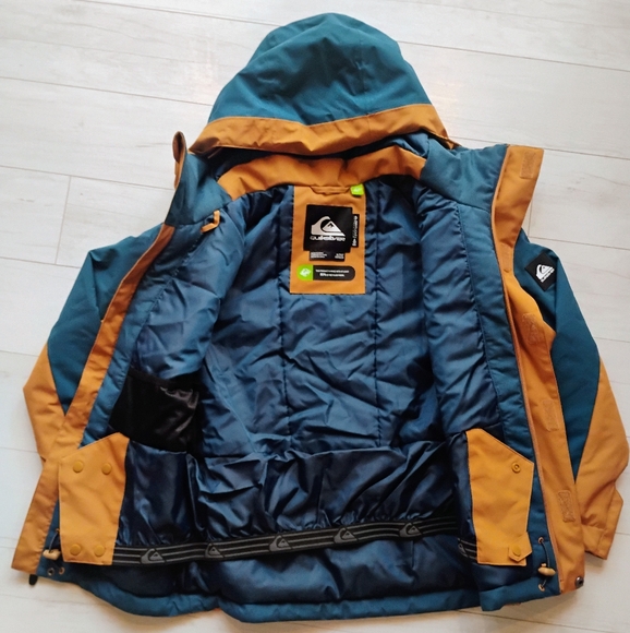 QUIKSILVER NEW Boys Mission Block Technical Snow Jacket - Picture 9 of 15